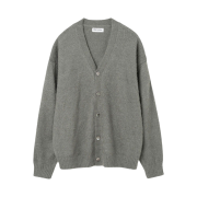 Millo Archive New Crown Mohair Cardigan Gray