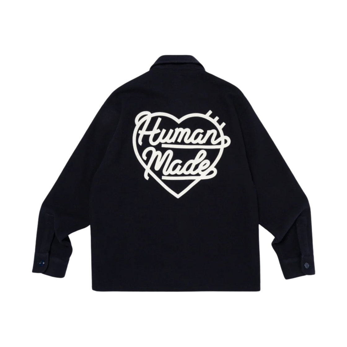 휴먼 메이드 울 CPO 셔츠 네이비(Human Made Wool CPO Shirts Navy) - 2