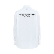 Wooyoungmi Cotton Back Logo Shirt White - 23SS