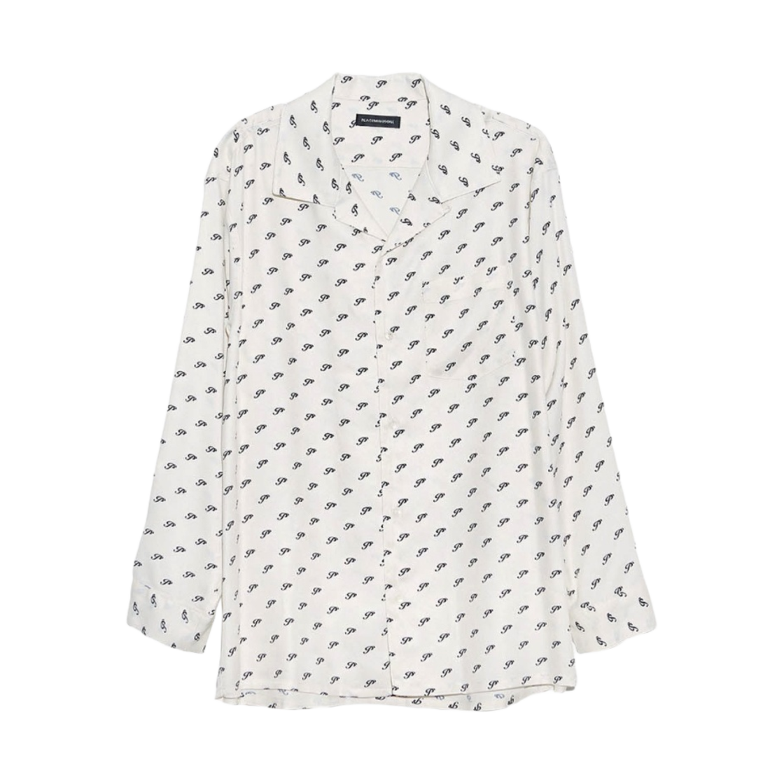PMOSH074NA Peaceminusone Rayon Shirt #2 Natural