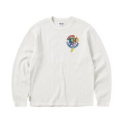 Thisisneverthat x Grateful Dead Lightning Waffle L/S Top Ivory