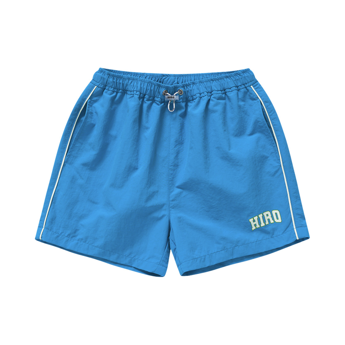 (키즈) 히로 캠퍼스 화섬 패브릭 쇼츠 블루((Kids) Hiro Campus Chemical-Fiber Fabric Shorts Blue)
