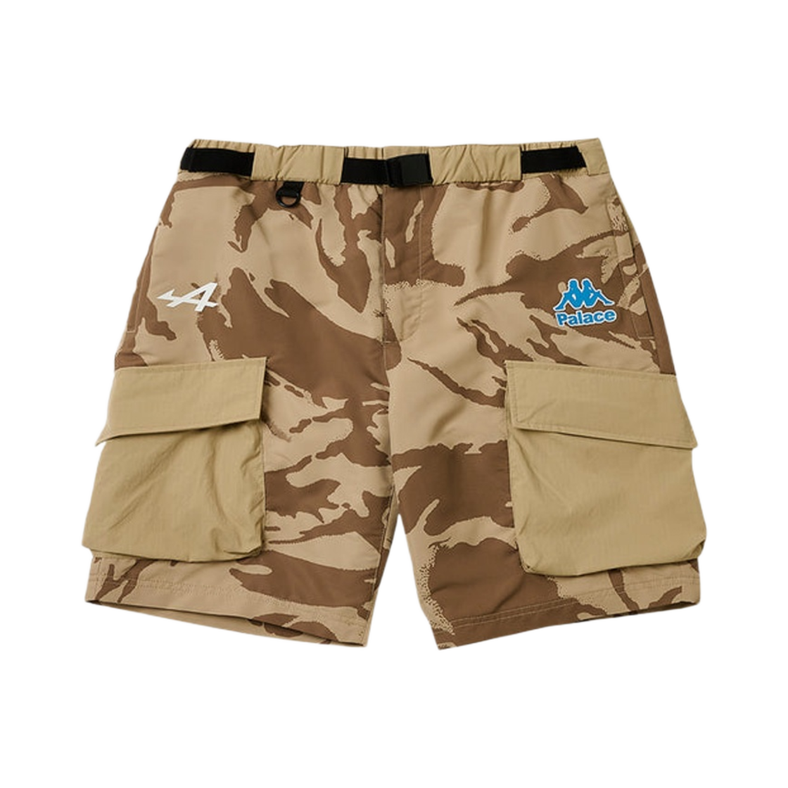 팔라스 x 카파 포 알파인 나일론 피트 쇼츠 데저트 카모 - 23FW(Palace x Kappa For Alpine Nylon Pit Shorts Desert Camo - 23FW) - 1