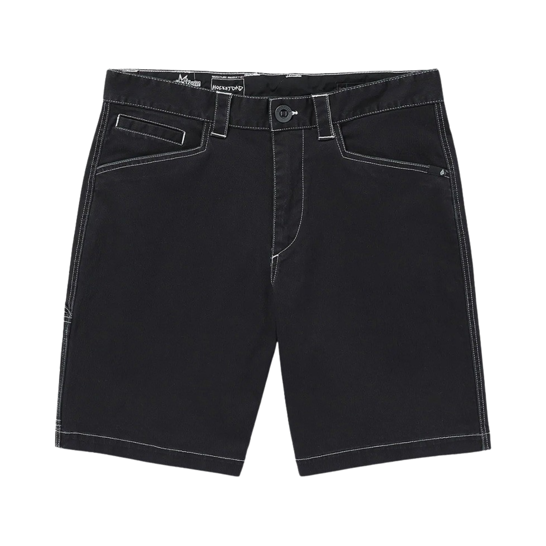 VU241SP001BK Volcom V Ent Hockey Dad Short 20 Black - 대표 이미지 #1