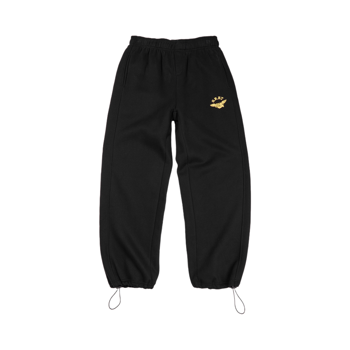 그린버터 버터 윙 플러프 스웻 팬츠 블랙(Greenbutter Butter Wing Fluff Sweat Pants Black) - 1