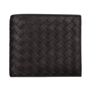 Bottega Veneta Bi-Fold Wallet Dark Brown