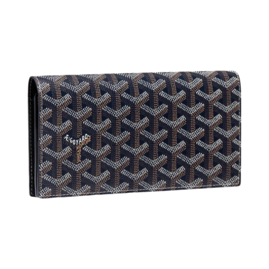 Goyard Richelieu Wallet Navy Blue