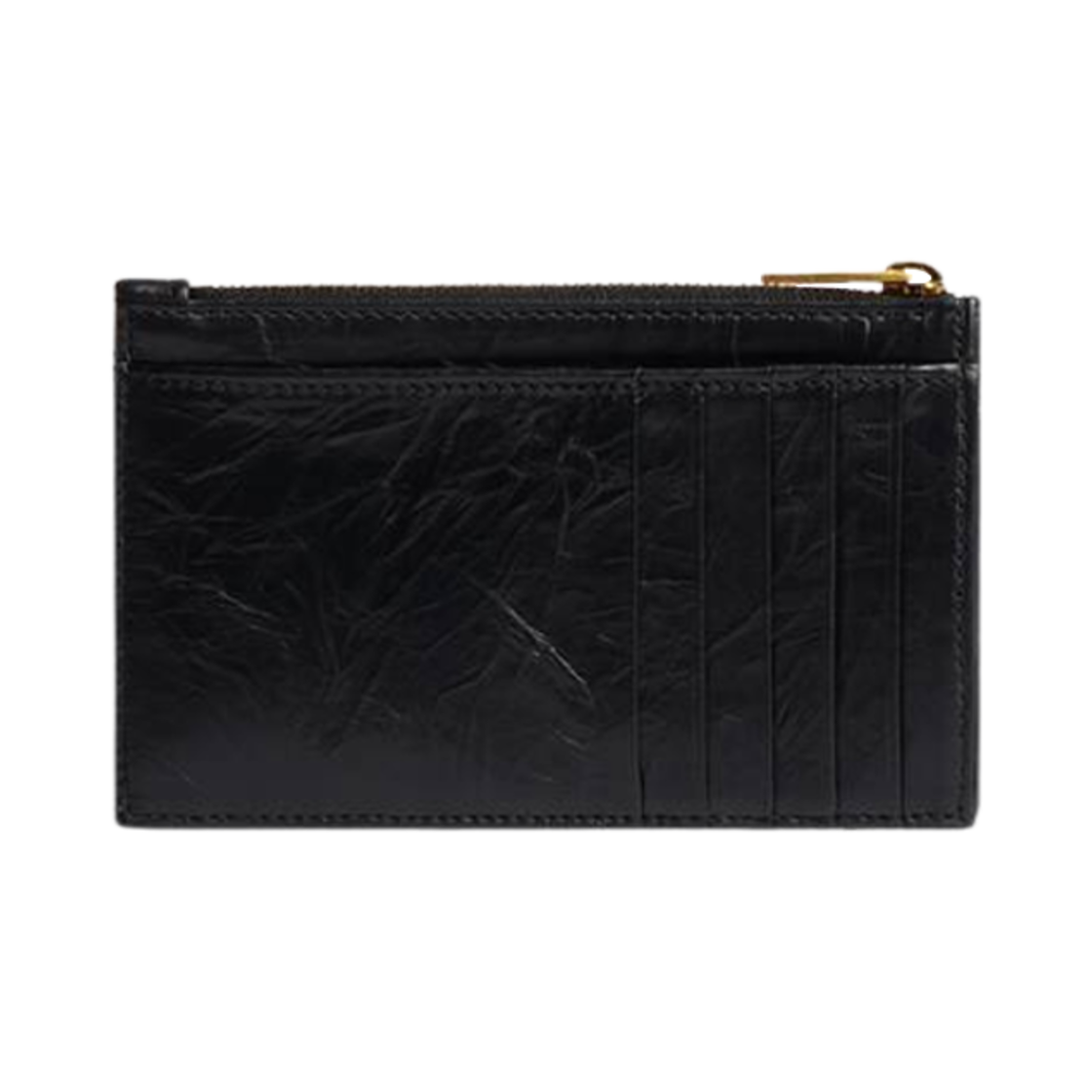 발렌시아가 크러쉬 롱 코인 앤 카드 홀더 퀼티드 블랙(Balenciaga Crush Long Coin And Card Holder Quilted Black) - 2