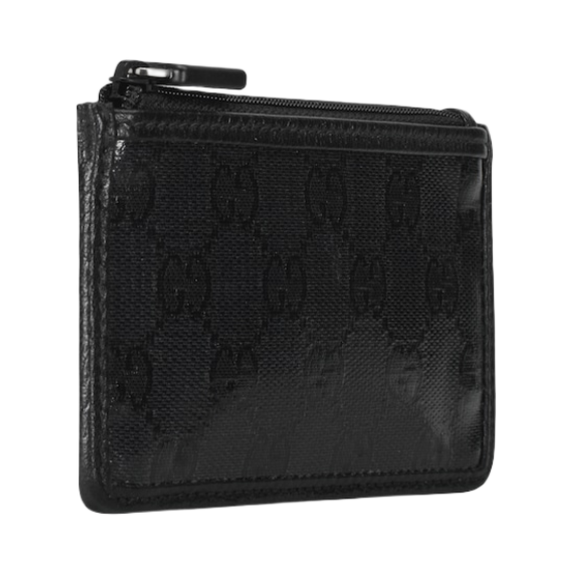 구찌 GG 크리스탈 카드 케이스 블랙 GG 크리스탈 캔버스(Gucci GG Crystal Card Case Black GG Crystal Canvas) - 2