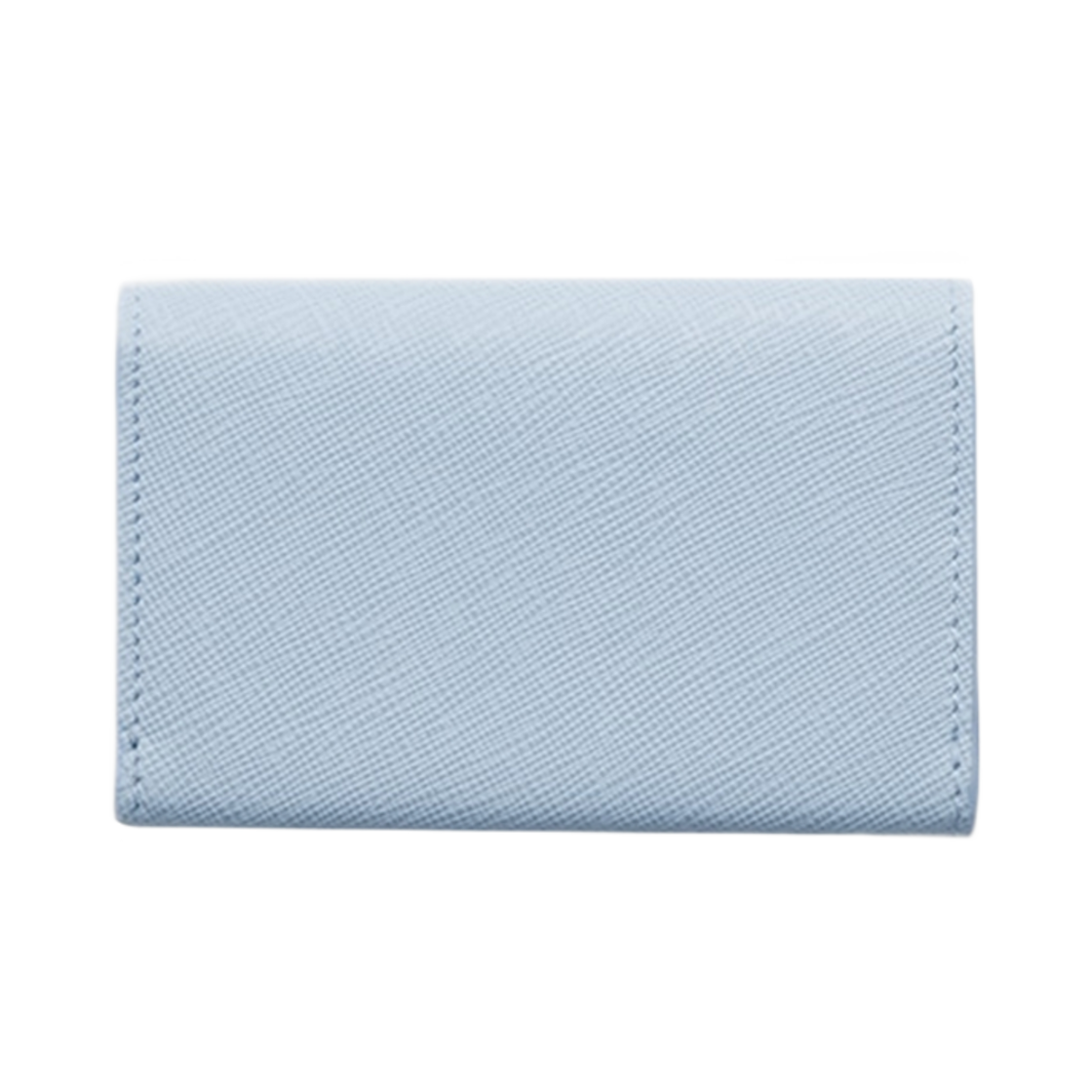 프라다 사피아노 레더 카드 홀더 페일 블루(Prada Saffiano Leather Card Holder Pale Blue) - 3