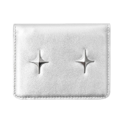 For Appeal Sparkle Star Card Wallet Pure Silver