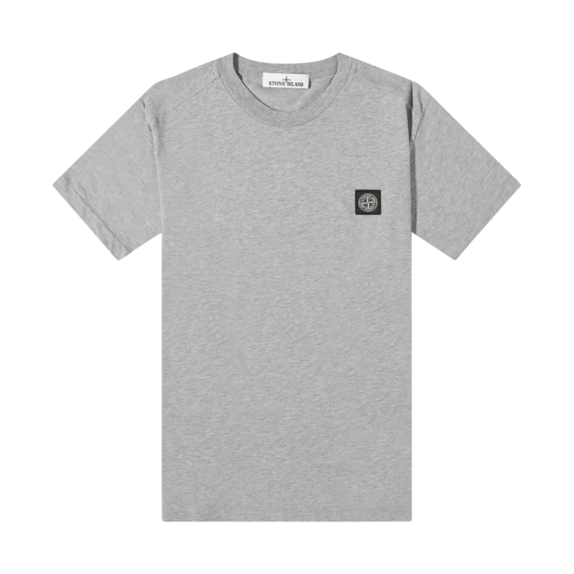 스톤 아일랜드 24113 티셔츠 멜란지 그레이 - 22FW(Stone Island 24113 T-Shirt Melange Grey - 22FW) - 1