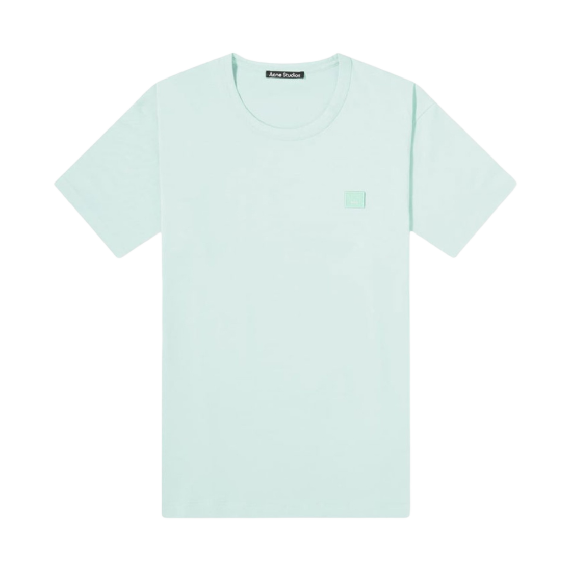 아크네 스튜디오 내쉬 페이스 크루넥 티셔츠 스피어민트 그린(Acne Studios Nash Face Crewneck T-Shirt Spearmint Green) - 1