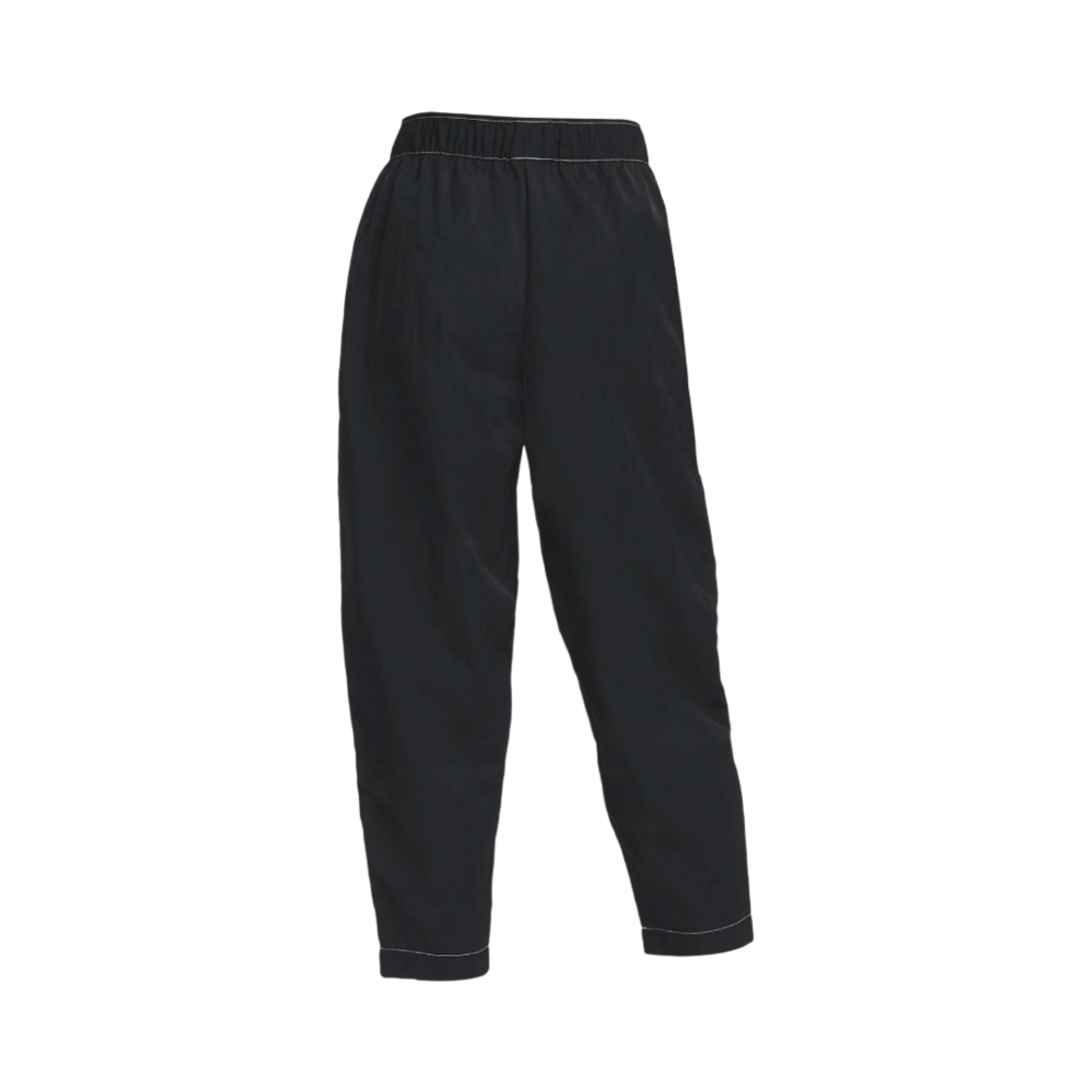 (W) 나이키 NSW 스우시 하이 웨이스트 우븐 팬츠 블랙 화이트 - US/EU((W) Nike NSW Swoosh High Waisted Woven Pants Black White - US/EU) - 2