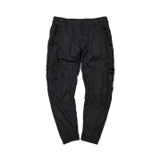 Stone Island 32029 S.I.PA/PL Seersucker TC Pants Black - 20SS