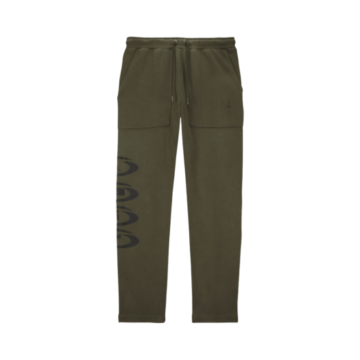 Jordan x Travis Scott Fleece Pants Cargo Khaki (DZ5508-325)