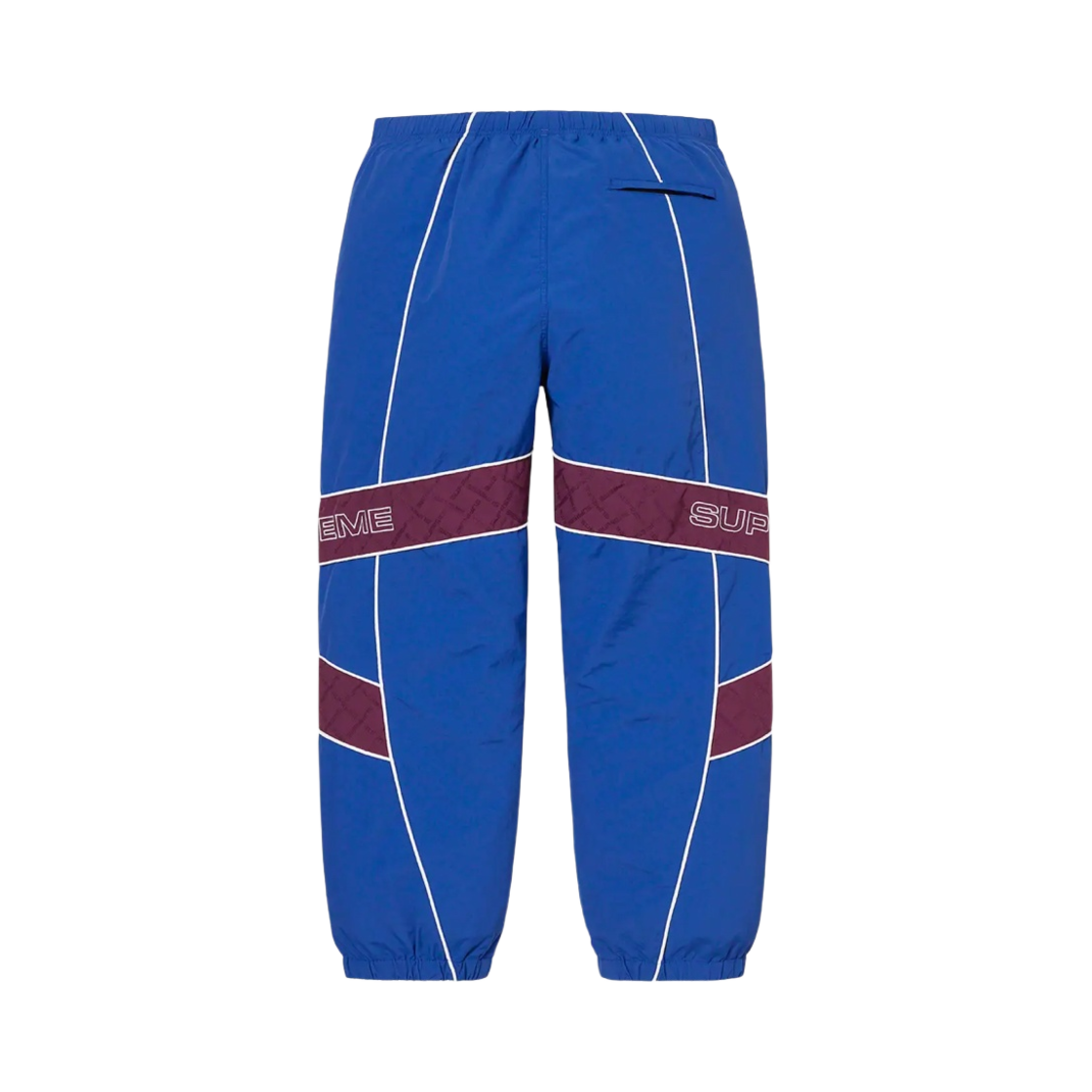 슈프림 자카드 패널 트랙 팬츠 로얄 - 22FW(Supreme Jacquard Panel Track Pants Royal - 22FW) - 3