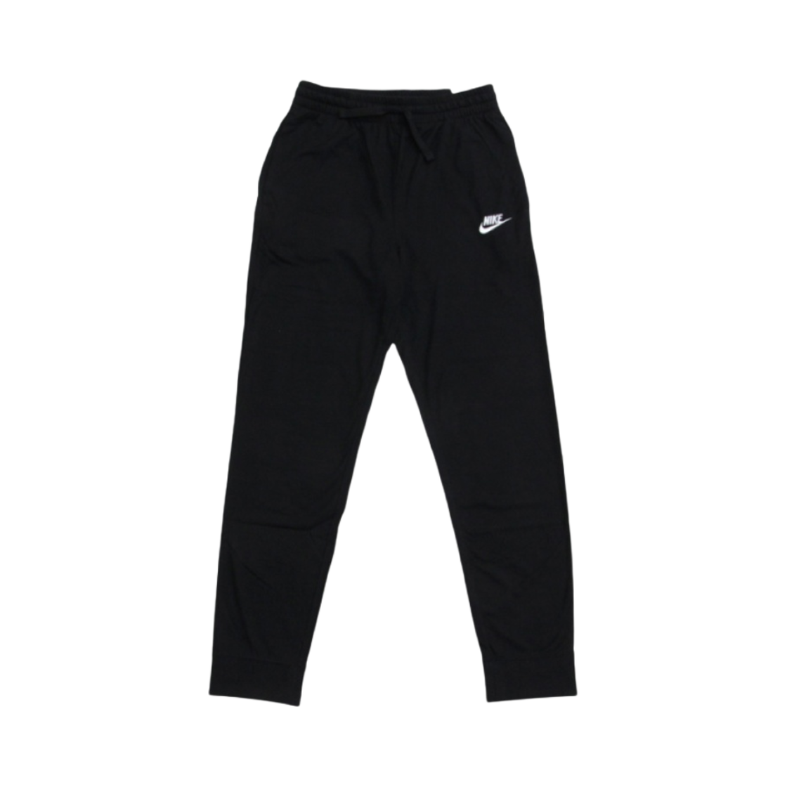 (키즈) 나이키 NSW 저지 조거 블랙((Kids) Nike NSW Jersey Joggers Black) - 1