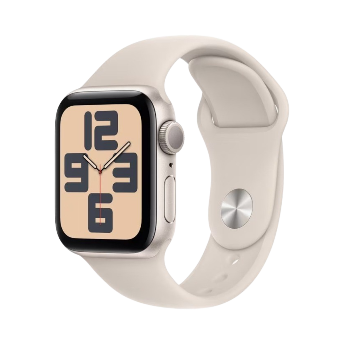 애플 워치 SE 2023 40mm GPS 스타라이트 알루미늄 케이스 스포츠 밴드 S/M 스타라이트 (국내 정식 발매 제품)(Apple Watch SE 2023 40mm GPS Starlight Aluminium Case with Sport Band S/M Starlight (Korean Ver.))