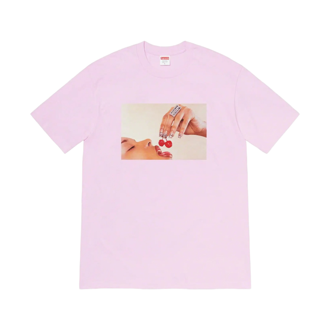 슈프림 체리 티셔츠 라이트 퍼플 - 20SS(Supreme Cherries T-Shirt Light Purple - 20SS) - 1
