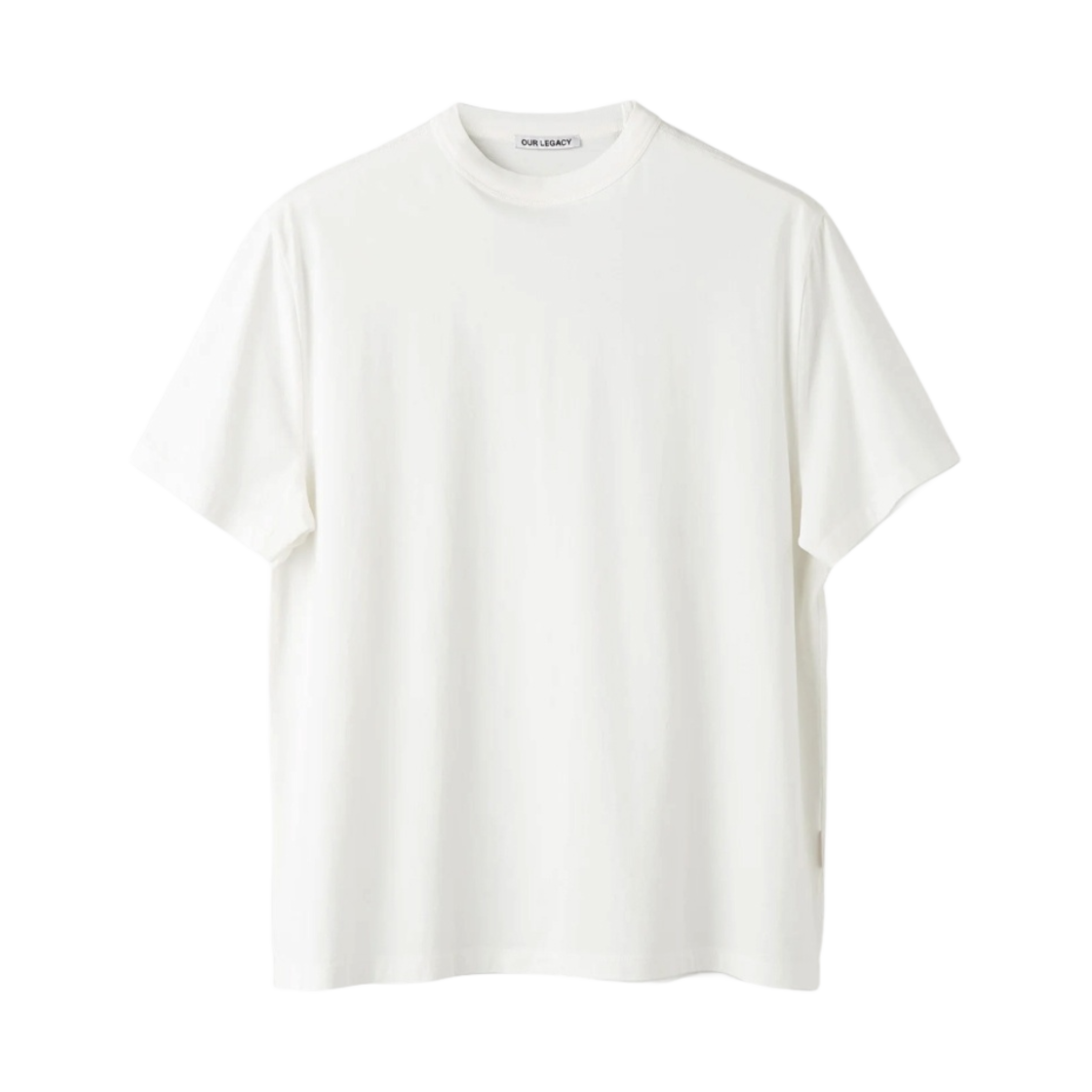 M2206NW Our Legacy New Box T-Shirt White Clean Jersey