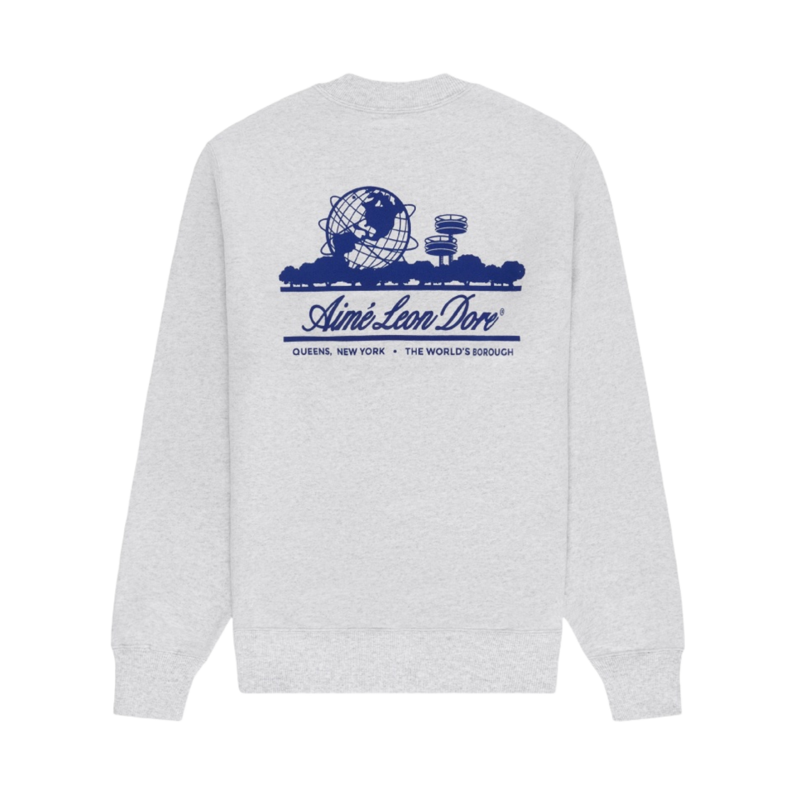 에메 레온 도르 유니스피어 크루넥 스웨트셔츠 그레이(Aime Leon Dore Unisphere Crewneck Sweatshirt Grey) - 1