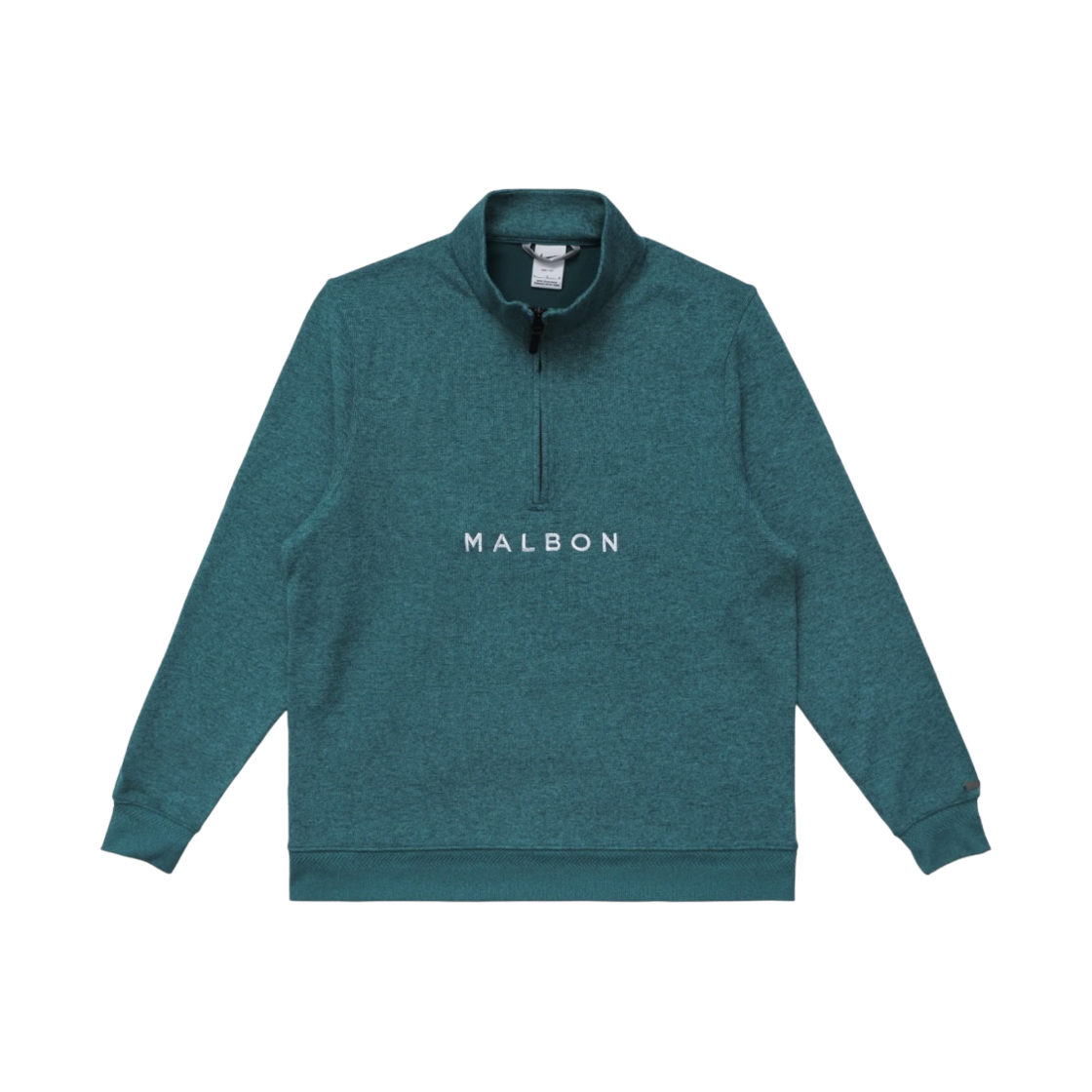 말본 골프 x 나이키 드라이핏 하프 집 플레이어 탑 지오드 틸(Malbon Golf x Nike Dri-Fit Half Zip Player Top Geode Teal) - 1