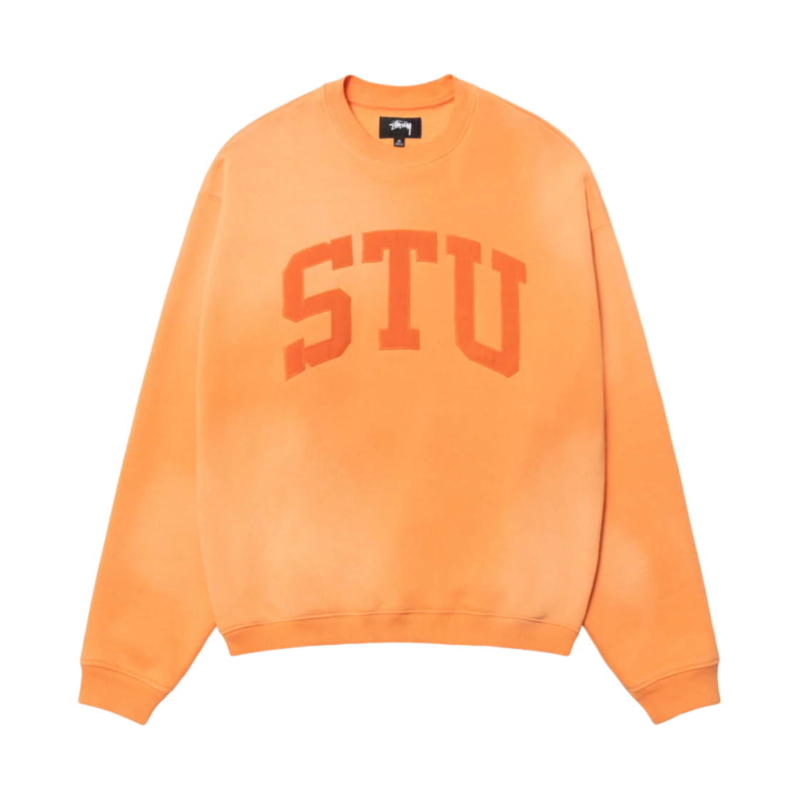 스투시 스투 아플리케 크루넥 블루 | Stussy | KREAM