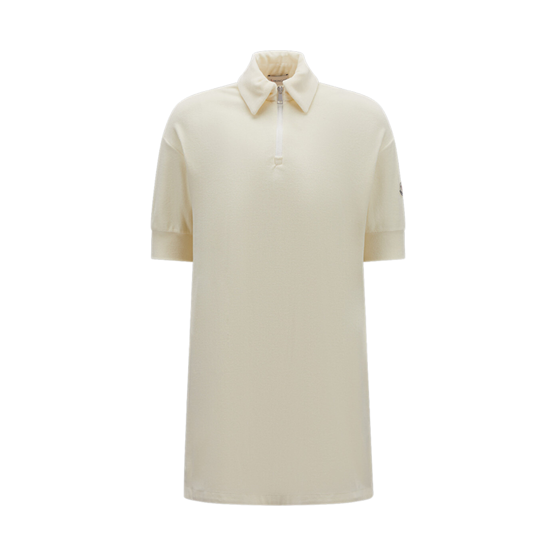 (W) 몽클레르 테리클로스 폴로 드레스 화이트 - 23SS((W) Moncler Terrycloth Polo Dress White - 23SS) - 1