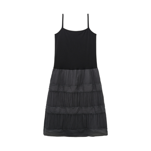 ワンピース [PEEVES PEEVES] Sheer Pleasts Dress STYLE | KREAM