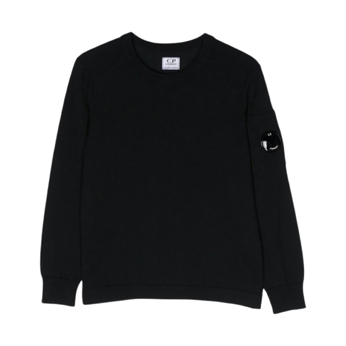 (키즈) C.P. 컴퍼니 U16 씨 아일랜드 니트 네이비 - 23SS((Kids) C.P. Company U16 Sea Island Knit Navy - 23SS) - 1