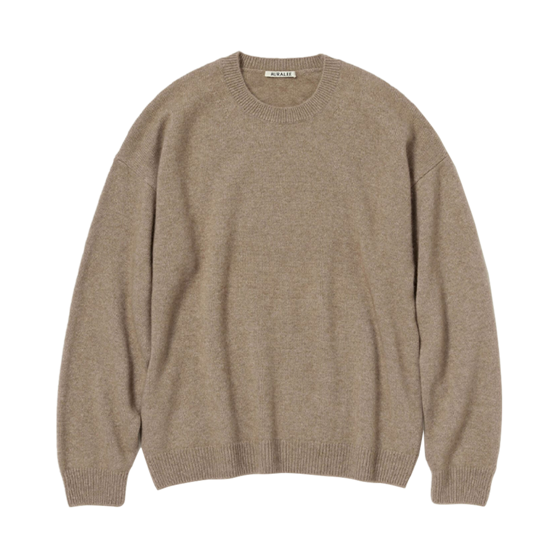 오라리 베이비 캐시미어 니트 P/O 내츄럴 브라운(Auralee Baby Cashmere Knit P/O Natural Brown) - 1