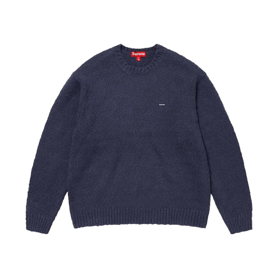 슈프림 부클 스몰 박스 스웨터 네이비 - 24SS