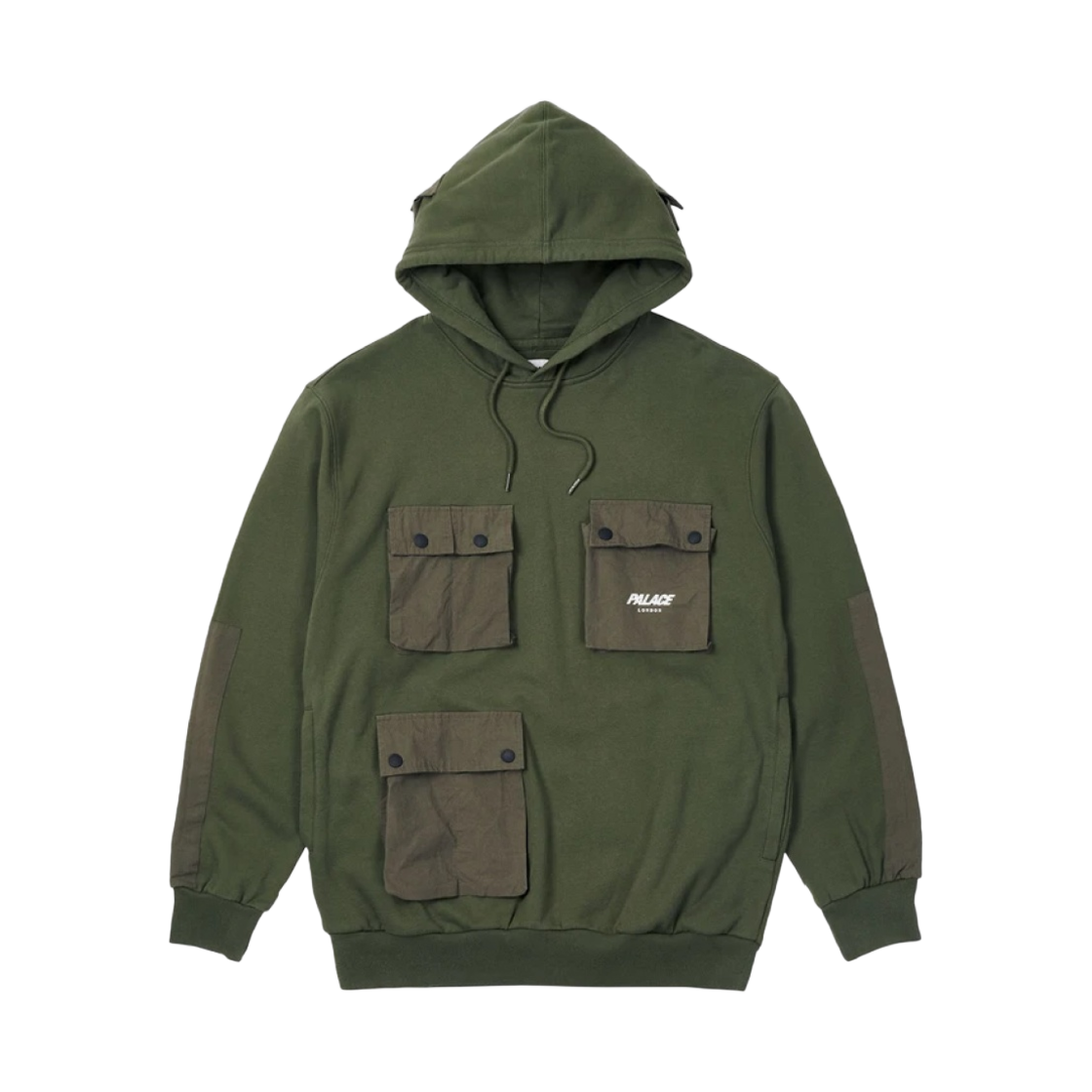 - Palace C-Pocket Hood Green - 21SS