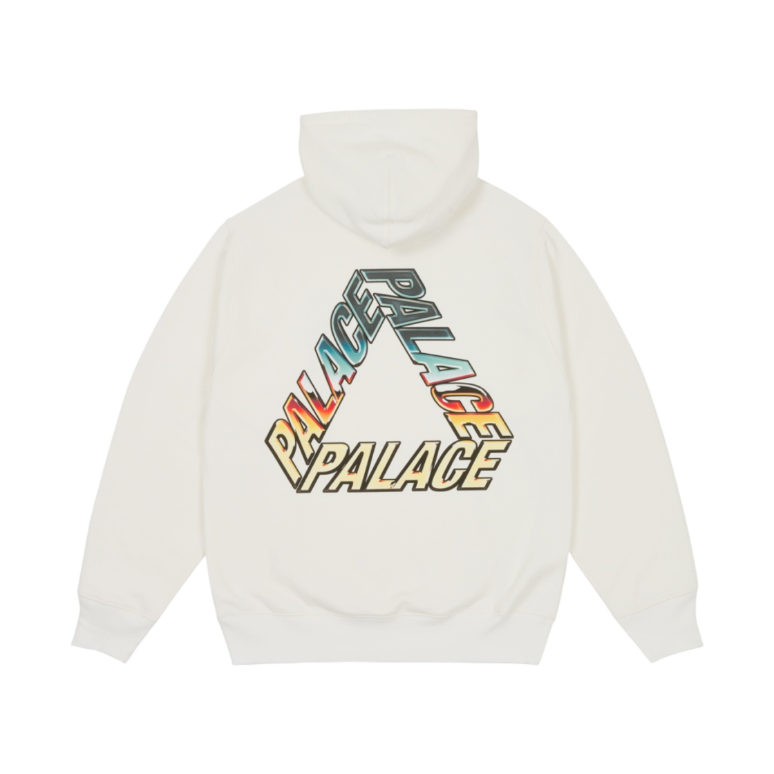- Palace Chrome P3 Hood White - 24SS