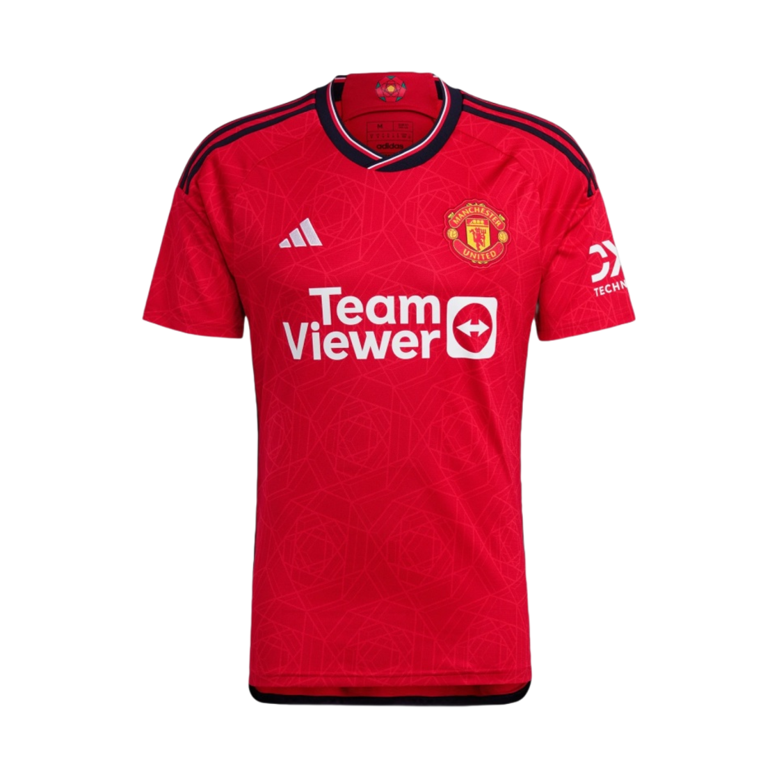 아디다스 맨체스터 유나이티드 2023/24 홈 저지 팀 컬리지에이트 레드 - KR 사이즈 (논 마킹 버전)(Adidas Manchester United 2023/24 Home Jersey Team Collegiate Red - KR Sizing (Non Marking Ver.))