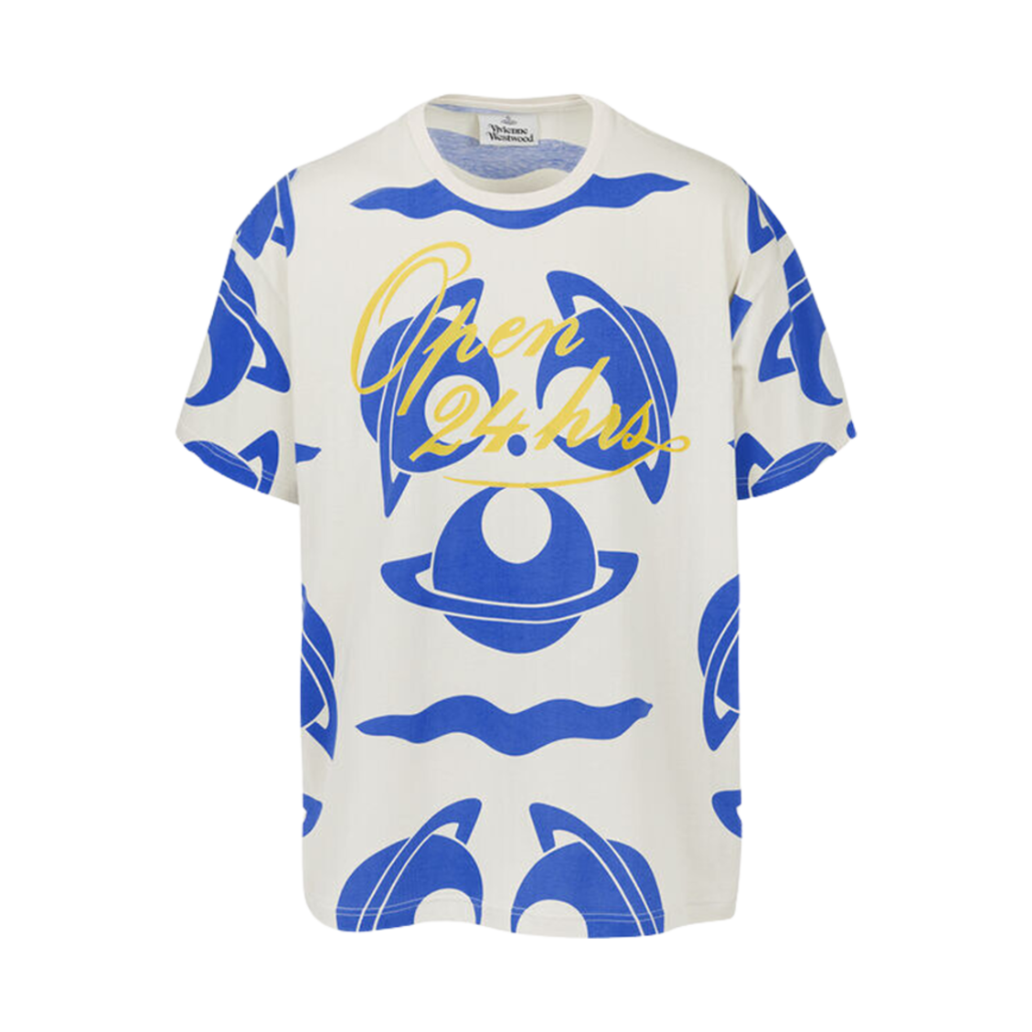 비비안 웨스트우드 오픈24h 오버사이즈 티셔츠 스톤(Vivienne Westwood Open24h Oversized T-Shirt Stone) - 1