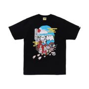 BAPE Japan Culture Ape Head T-Shirt Black