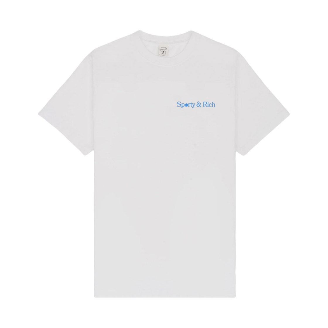 스포티 앤 리치 LA 라켓 클럽 티셔츠 화이트 스틸 블루(Sporty & Rich LA Racquet Club T-Shirt White Steel Blue) - 2