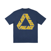 Palace P-3 Outline T-Shirt Navy - 24SS