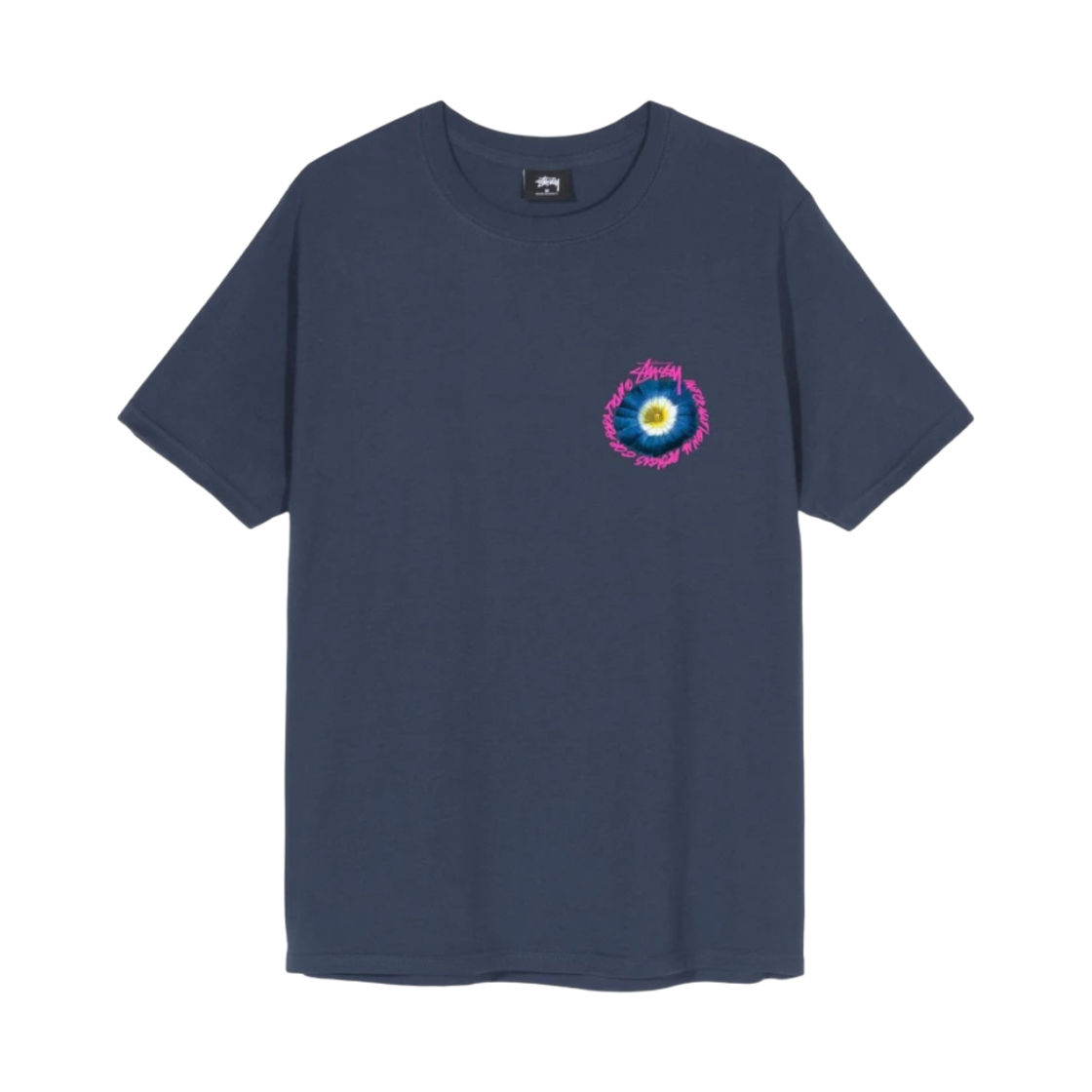 스투시 코스모스 티셔츠 네이비(Stussy Cosmos T-Shirt Navy) - 2