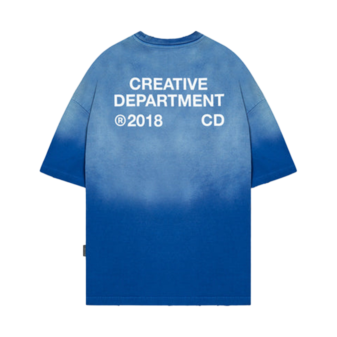 리터니티 티셔츠 크리에이티브 디파트먼트 페이디드 블루 - 24FW(Reternity T-Shirt Creative Dept Faded Blue - 24FW)