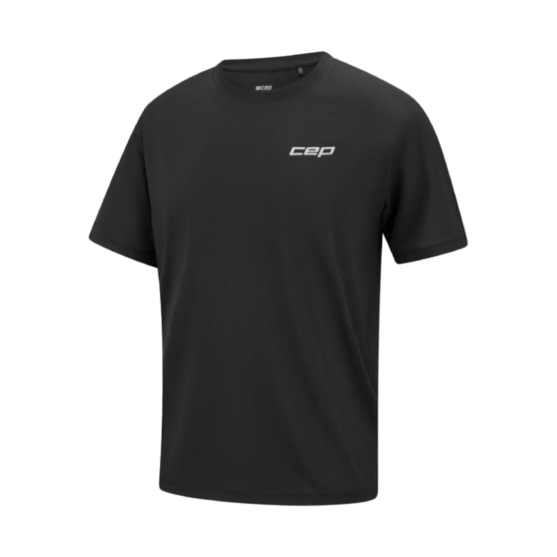 CEP 코어 런 셔츠 숏 슬리브 블랙 남성용(CEP Core Run Shits Short Sleeve Black Men)