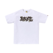 BAPE Trial Camo Bape Logo T-Shirt White