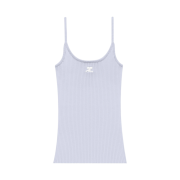 (W) Courreges Knitted Tank Top Reedition Sky Blue