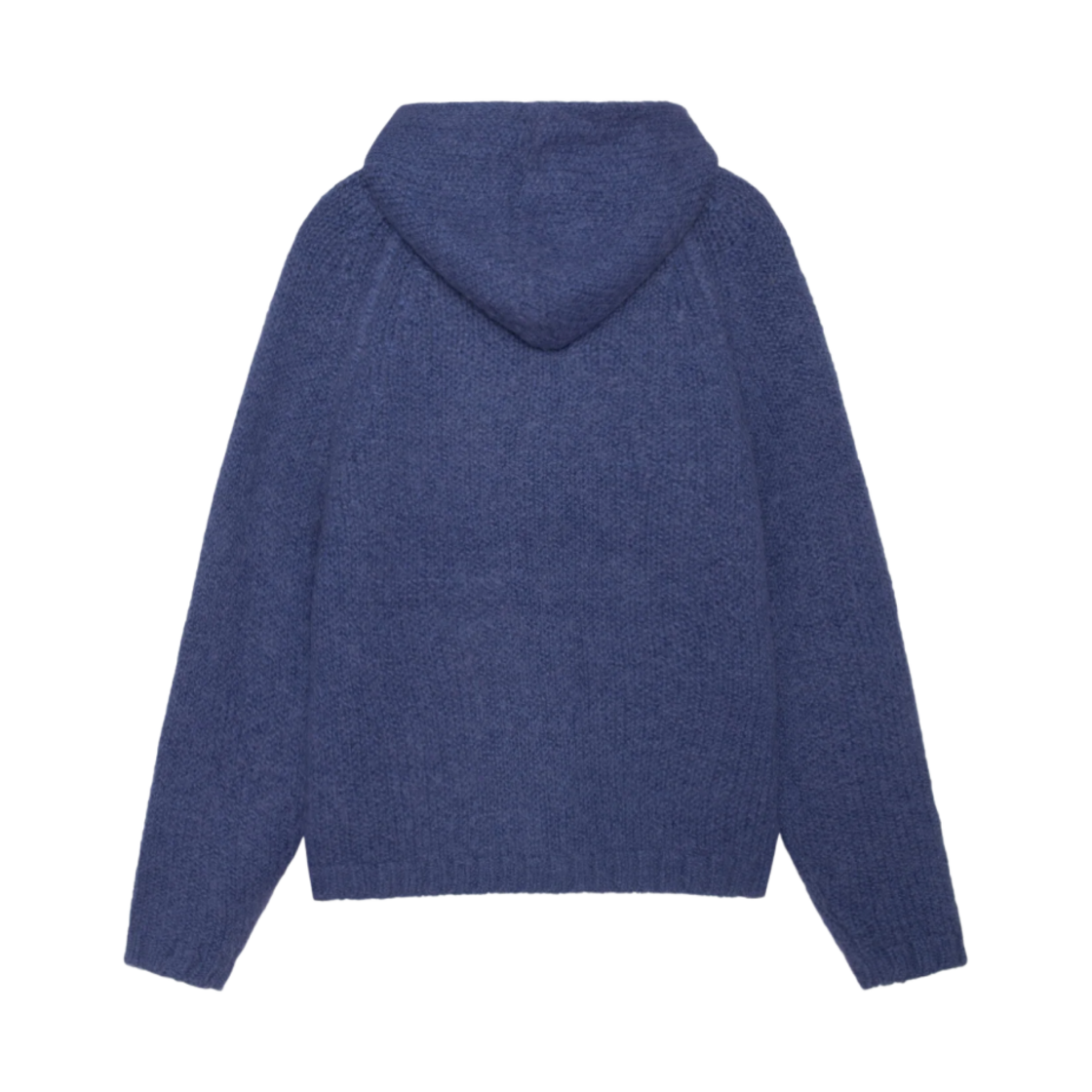 스투시 청키 니트 집 후드 블루(Stussy Chunky Knit Zip Hoodie Blue) - 2