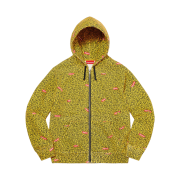 Supreme x Irak Zip Up Hooded Sweatshirt Yellow - 22FW