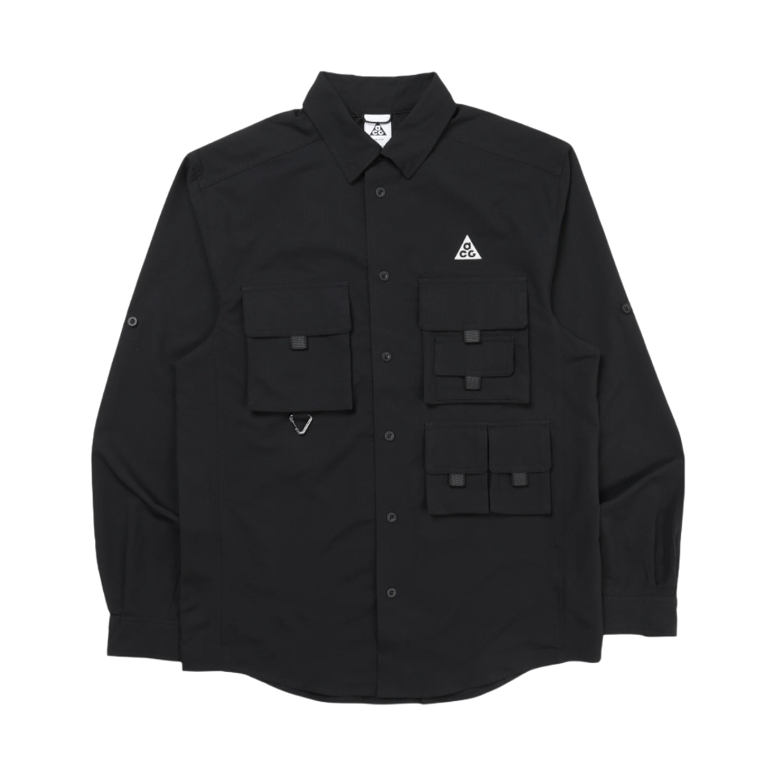 나이키 ACG 드라이핏 UV 디베스테이션 트레일 셔츠 블랙 서밋 화이트 - 아시아(Nike ACG Dri-Fit UV Devastation Trail Shirt Black Summit White - Asia)