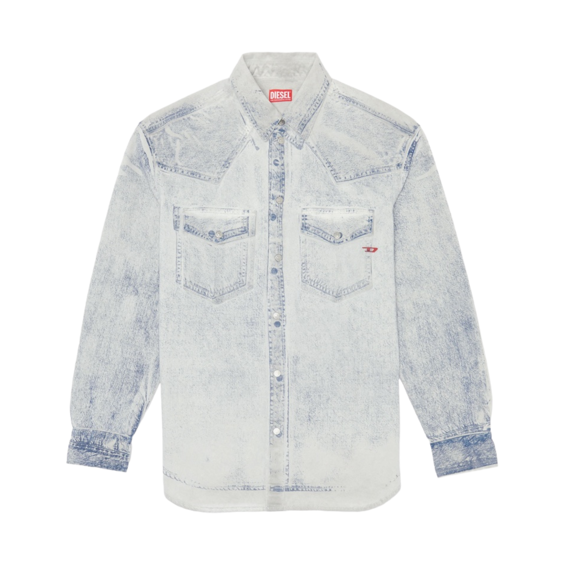 디젤 D 오션 오버 셔츠 라이트 그레이(Diesel D-Ocean Over Shirt Light Grey) - 1