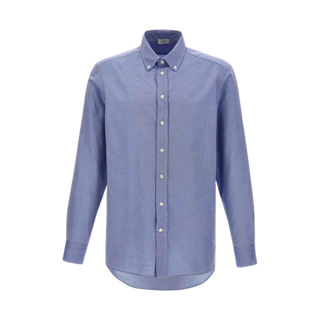 163658784200 Etro Cotton Shirt Blue